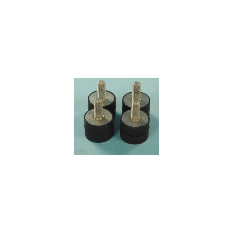 SILENT-BLOC Ø20mm M6 4pcs FAMOTEC