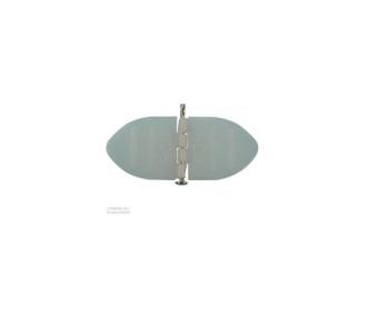 CHARNIERE PLATE POINTUE 11mm KDH 10pcs - FLASH RC
