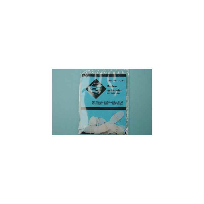CERNIERA PIATTA A PUNTA 11 mm KDH 10 pz.