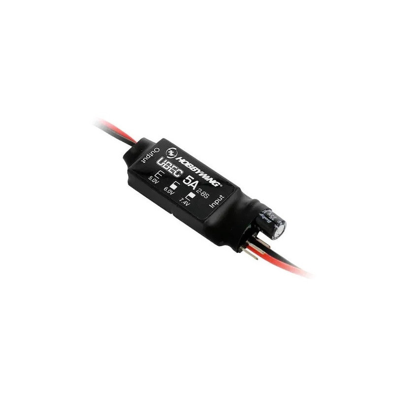 Interruptor Bec 5A V2 aire - 5/6V - Hobbywing