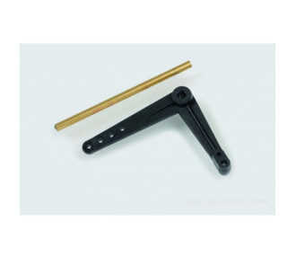 90° Pendulum Angle Drive 35x43mm shaft 2.5mm - FLASH RC