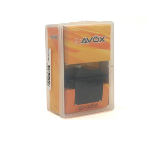 Standard digital servo Savox SC-0252MG+ (49g, 10.5kg.cm, 0.19s/60°) - FLASH RC 2