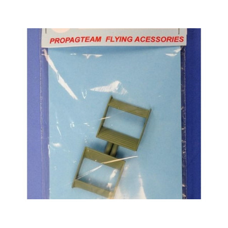 PALONNIERS WWII ENGLISCH 1:5 das Paar AEROCOCKPIT