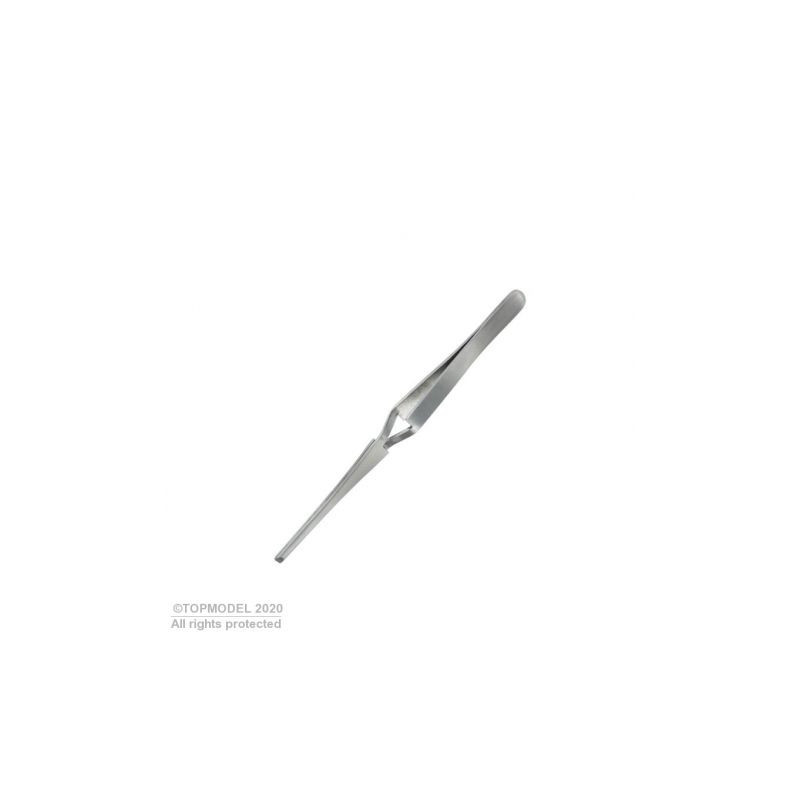 BRUCELLES INVERSEE INOX BEC LONG EFFILE 160mm