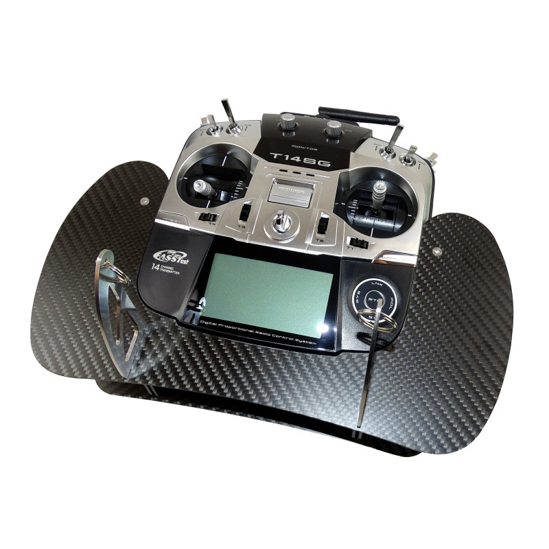 Pupitre AHLtec pour Futaba 14sg Carbone - FLASH RC
