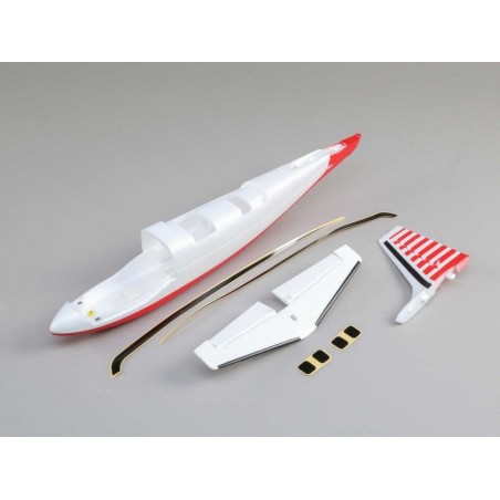 Empty Fuse with tail installed: UMX Aero Commander - FLASH RC