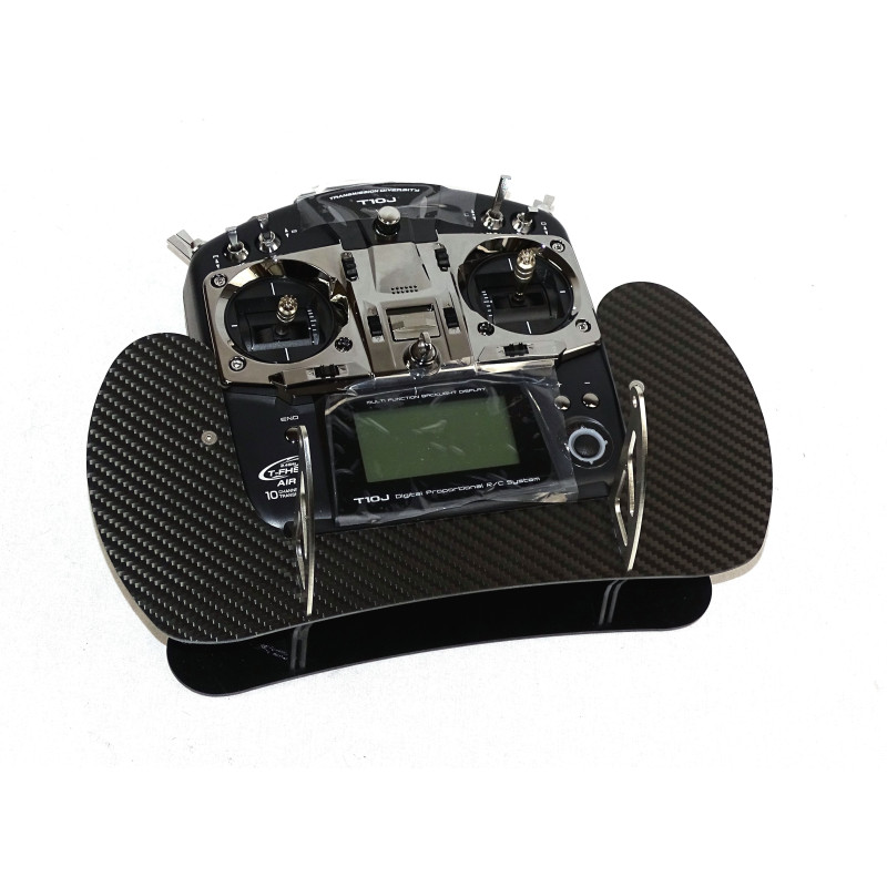 Pupitre AHLtec pour Futaba T6J, T8J & T10J Carbone - FLASH RC