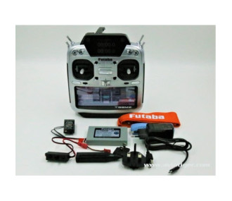 Radio Futaba T32MZ + R7108SB 2.4GHZ 18 canales 2