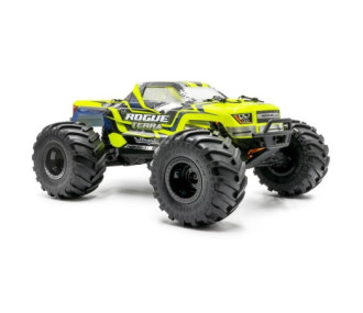 Monster ROGUE TERRA Brushed Jaune 1/10 4wd RTR HOBBYTECH - FLASH RC