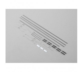 Pushrod Set with steering arm: UMX Aero Commander - FLASH RC
