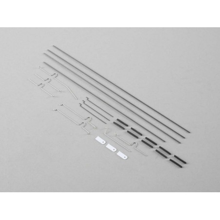 Zubehör (Teile) - Pushrod Set with steering arm: UMX Aero Commander - FLASH RC