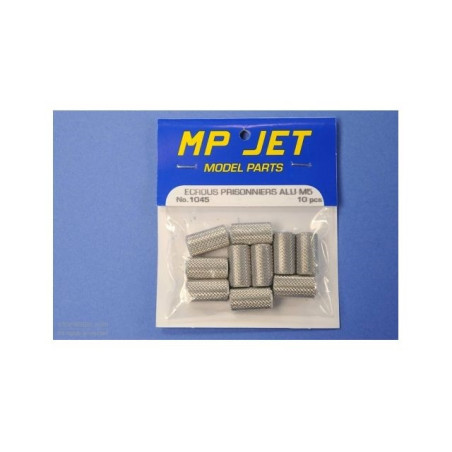 PRISONER NUT M5 MP JET 10pcs