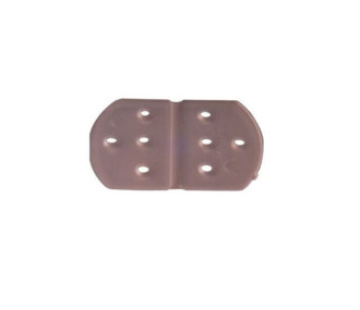 CHARNIERE FLEX ARRONDIE 15x22mm MP JET 12pcs - FLASH RC