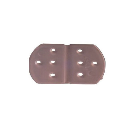FLEXIBLE ROUNDED HINGE 15x22mm MP JET 12pcs - FLASH RC