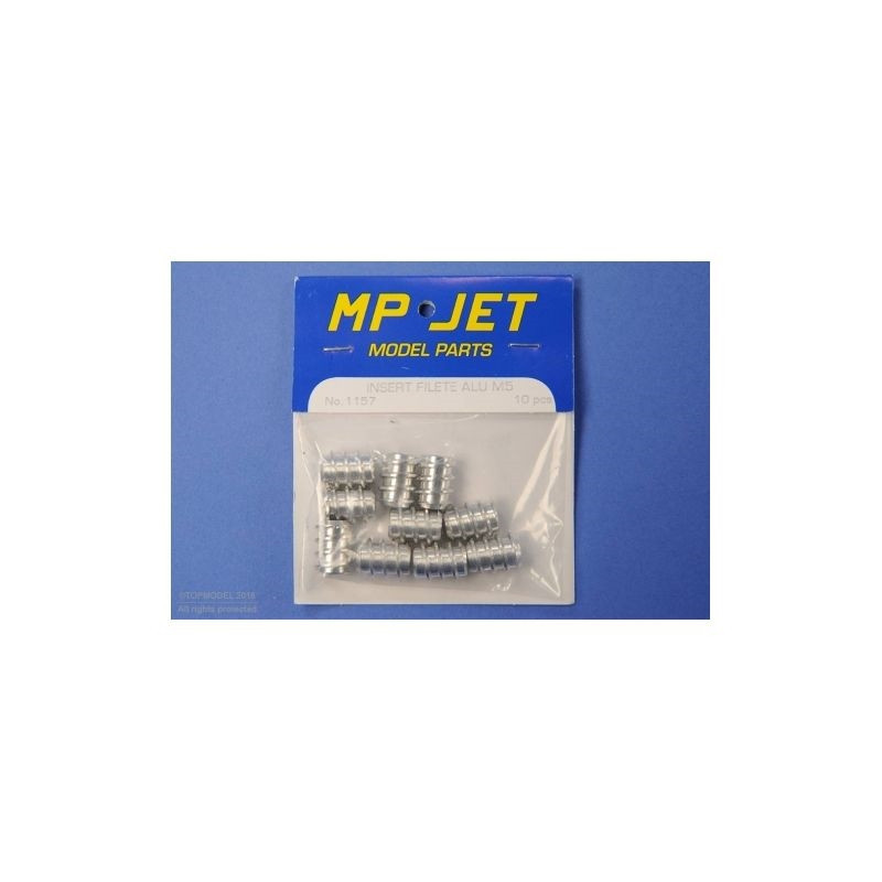 INSERT FILETE ALU M5 MP JET 10pcs