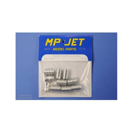 INSERT FILETE ALU M5 MP JET 10pcs