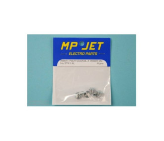 Inserto in alluminio per pistola M2 6 pezzi MP JET 2