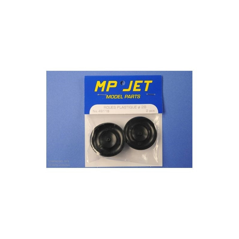 PLASTIKRAD ø28mm pro Paar MP JET