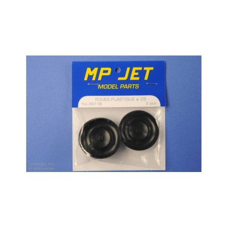 PLASTIKRAD ø28mm pro Paar MP JET