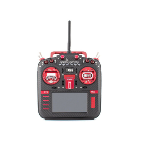RadioMaster TX16s MKII Red AG01 Gimbal, 4-in-1 16ch 2.4GHz - FLASH RC