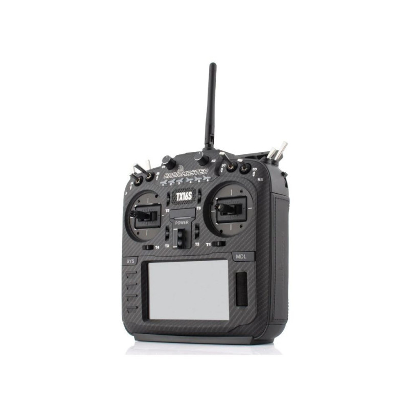 RadioMaster TX16s MKII MAX  4in1 Black Carbone 16ch 2,4GHz - FLASH RC