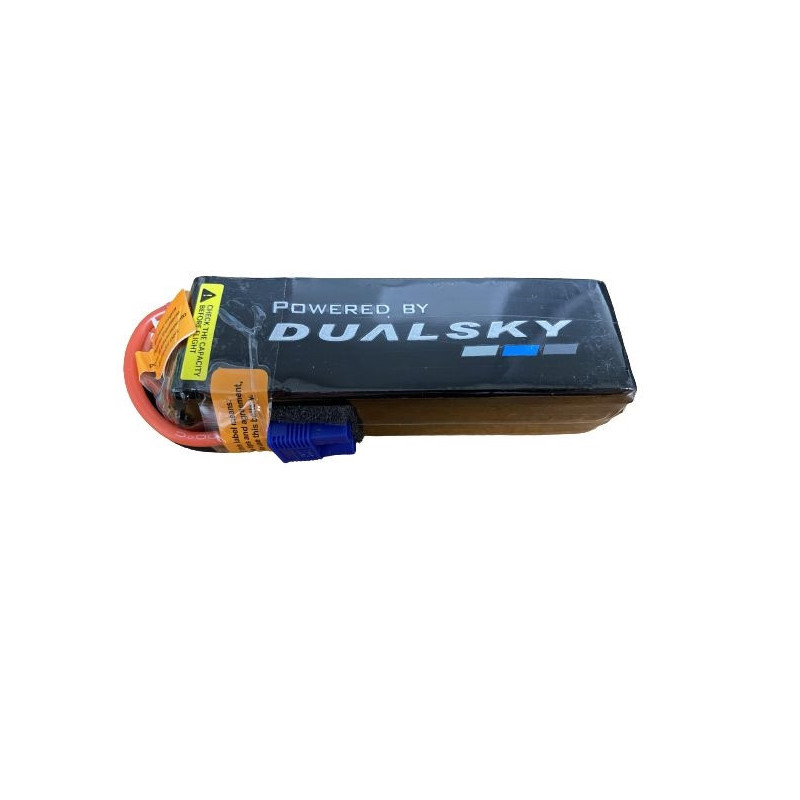 Batterie Dualsky HED, lipo 4S 14.8V 2200mAh 50C prise EC3 - FLASH RC
