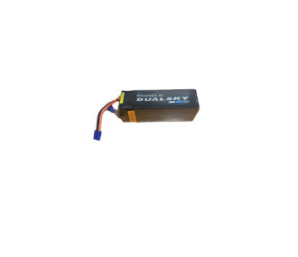 Dualsky HED Battery, LiPo 6S 22.2V 5050mAh EC5 50C/5C - FLASH RC