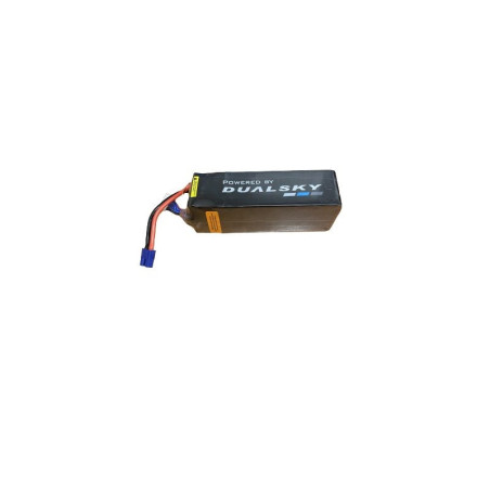 Batería Dualsky HED, lipo 6S 22.2V 5050mAh EC5 50C/5C