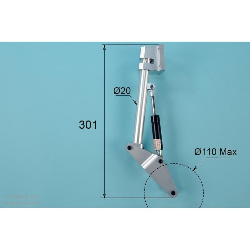 Bidule 55 ECOTOP front shock absorber - FLASH RC