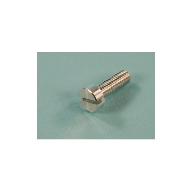 ALUMINUM Screw, Slotted Cylinder Head M4x12 mm - FLASH RC