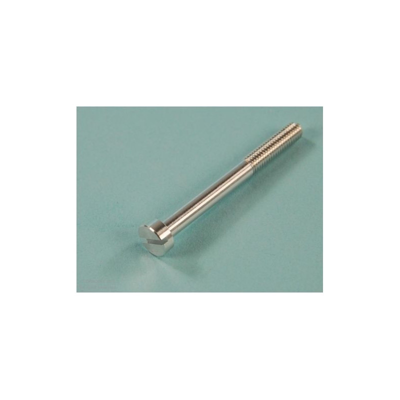 ALUMINUM SCREW, Slotted Cylinder Head M4x40 mm - FLASH RC