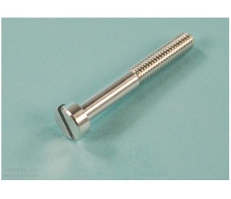 ALUMINUM SCREW Slotted Cylindrical Head M4x30 mm - FLASH RC