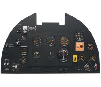 Spitfire Mk IX 1:4 Dashboard Construction Kit - FLASH RC
