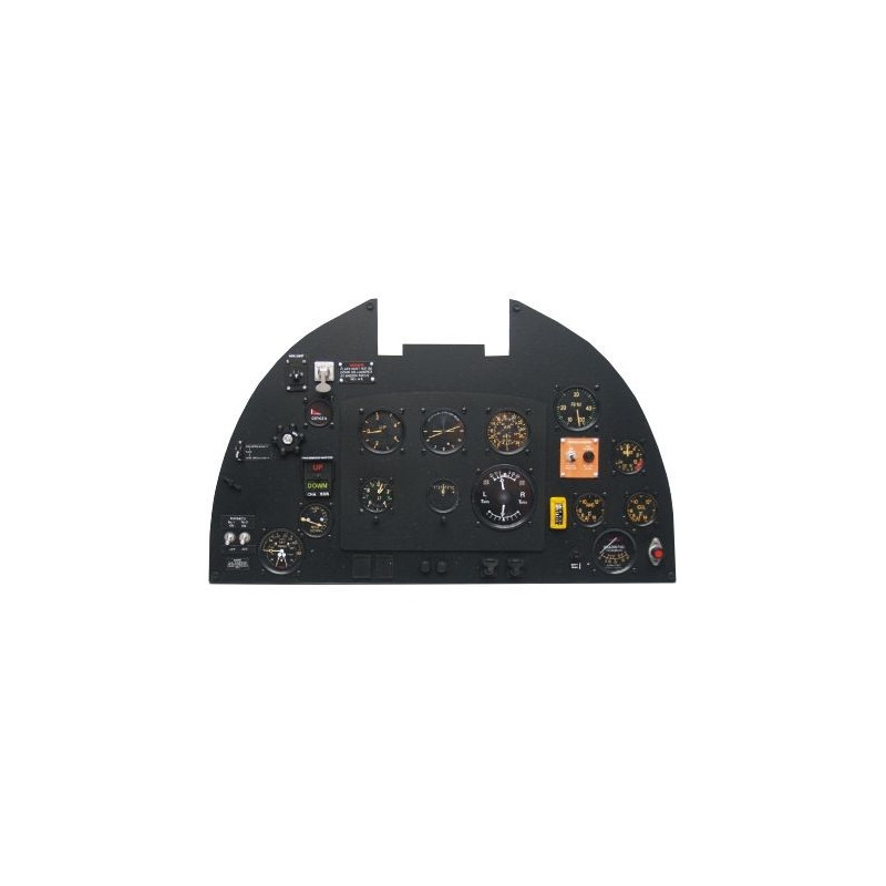 Spitfire Mk IX 1:4 Dashboard Construction Kit - FLASH RC