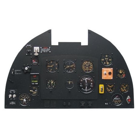Kit construction planche de bord Spitfire Mk IX 1:4 - FLASH RC