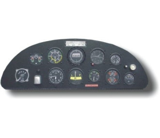 Zlin Z-526 1:4 Dashboard Construction Kit - FLASH RC