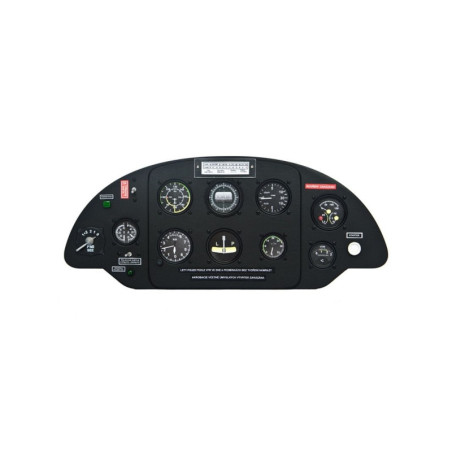 Kit construction planche de bord Zlin Z -226  1:4 - FLASH RC
