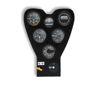VSO-10 Gradient 1:4 Instrument Panel Construction Kit - FLASH RC
