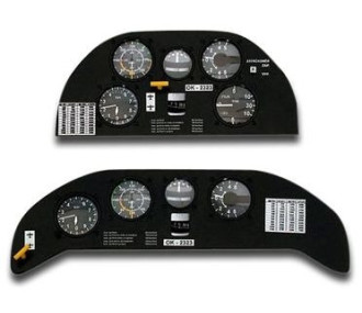 Kit construction planche de bord Let L-23 Super Blanik 1:4 - FLASH RC