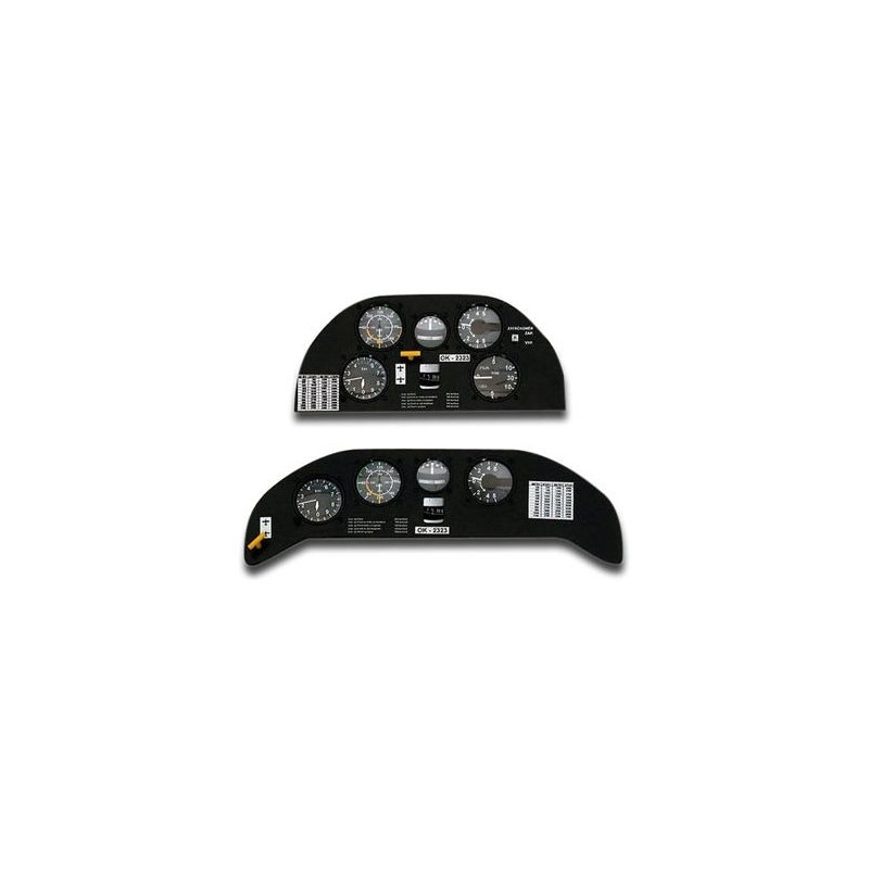 Kit construction planche de bord Let L-23 Super Blanik 1:4 - FLASH RC