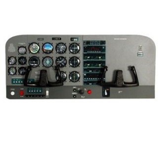 Kit construction planche de bord Cessna 172 1:4 - FLASH RC