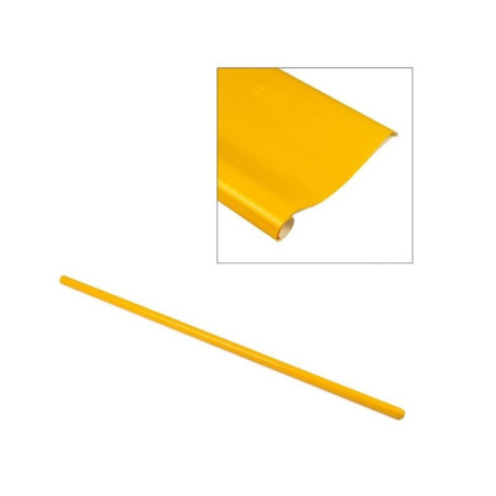 Rouleau 2m entoilage FLASH RC  jaune/orange 'CUB' (largeur 64cm) - FLASH RC