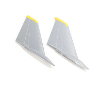 Vertical Fin Set: F-14 40mm Twi E-Flite - FLASH RC