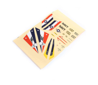 Decal Set: F-14 Tomcat 40mm E-Flite - FLASH RC