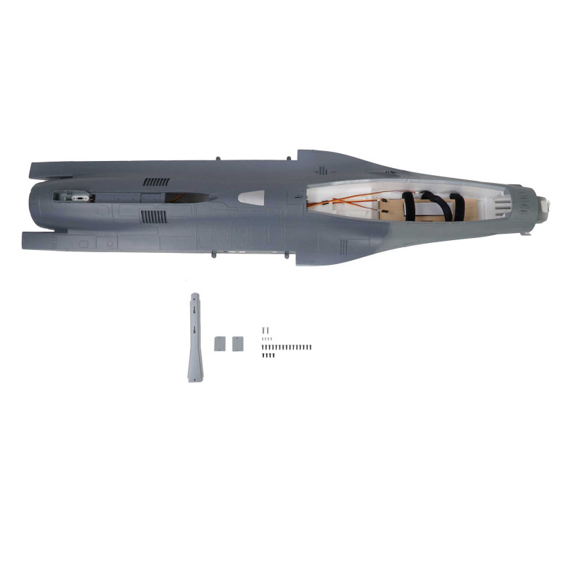 Fuselage: F-16 Falcon-Gray 80mm EDF E-Flite - FLASH RC