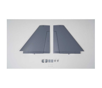 Wing Set: F-16 Falcon-Gray 80mm EDF E-Flite - FLASH RC