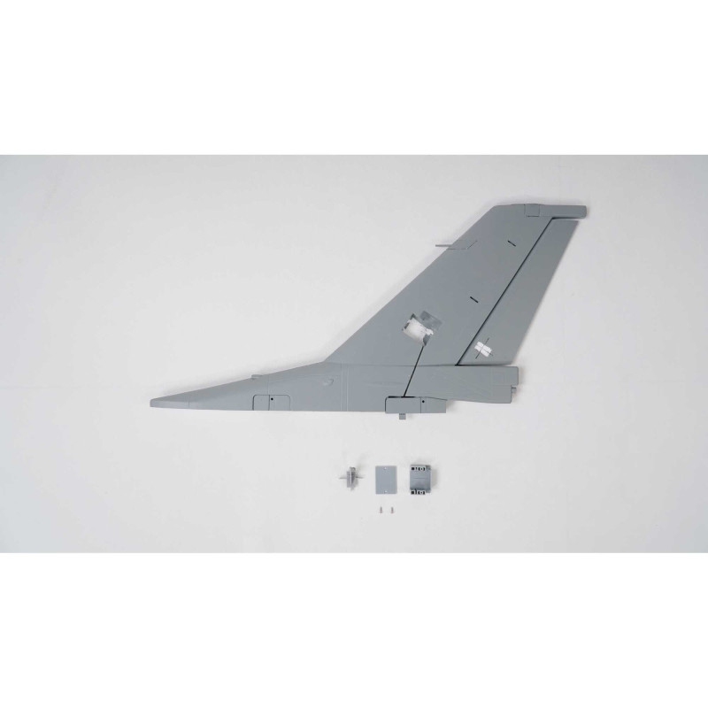 Vertical Fin and Rudder: F-16 Falcon-Gray 80mm EDF E-Flite - FLASH RC