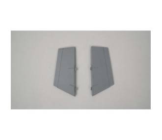 Ventral Fin Set: F-16 Falcon-Gray 80mm EDF E-Flite - FLASH RC