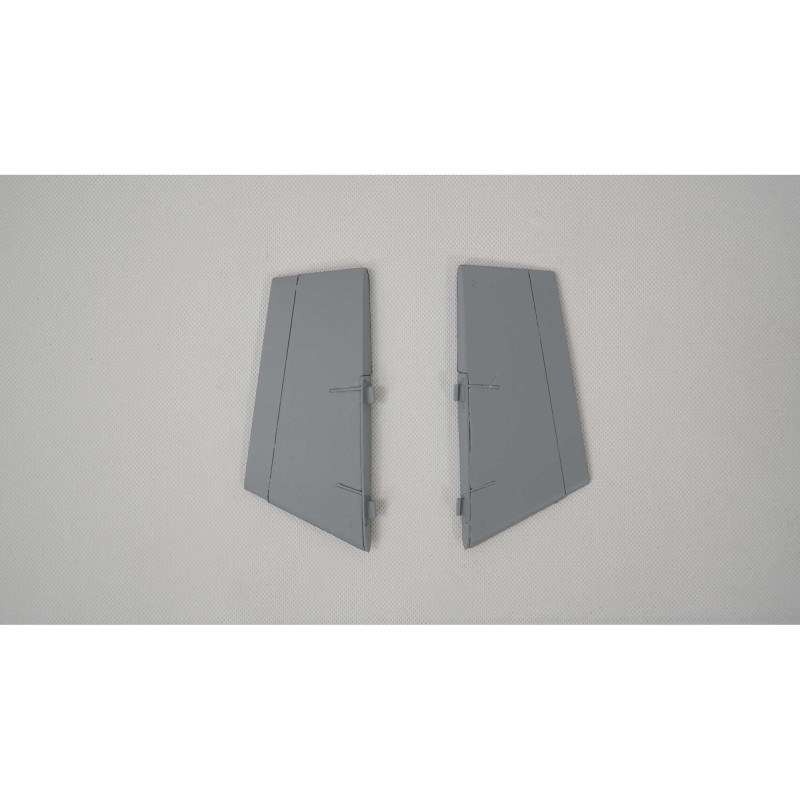 Set di alette ventrali: F-16 Falcon-Grigio 80mm EDF E-Flite