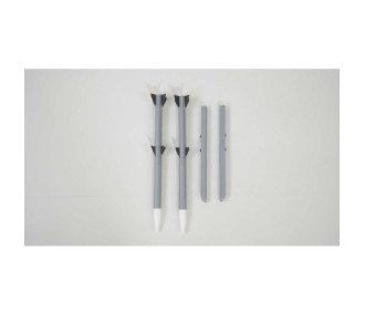 Wing Tip Missiles: F-16 Falcon-Gray 80mm EDF E-Flite - FLASH RC